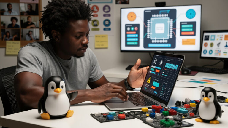 Featured image for Snapdragon X2 Linux preview is real progress, just not for you yet. Style: topic-grounded-v5-people-first-logo-safe_featured_general_article_workflow.