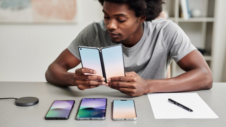 Featured image for Three flagship phones sat on my desk for a week. Here is the ranking. Style: topic-grounded-v5-people-first-logo-safe_featured_pixel_11_lineup.