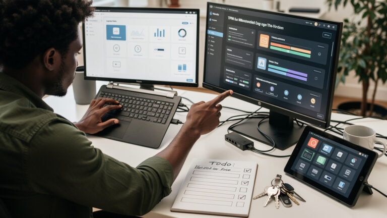 Featured image for fwupd 2.1.8 ships fixes for Synaptics, Dell docks and TPM logs. Style: topic-grounded-v5-people-first-logo-safe_featured_general_article_workflow.