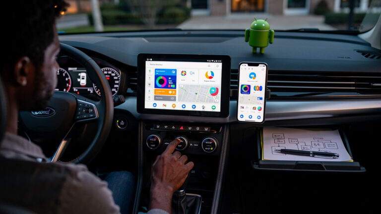 Featured image for Android Auto 17.8 lands and your dashboard looks the same this week. Style: topic-grounded-v5-people-first-logo-safe_featured_general_article_workflow.