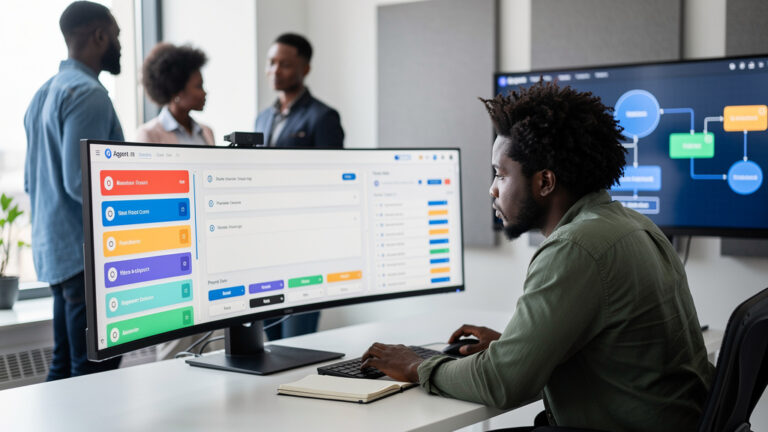 Featured image for What the local AI buzzwords actually cost you when you guess. Style: topic-grounded-v5-people-first-logo-safe_featured_ai_agent_workflow.