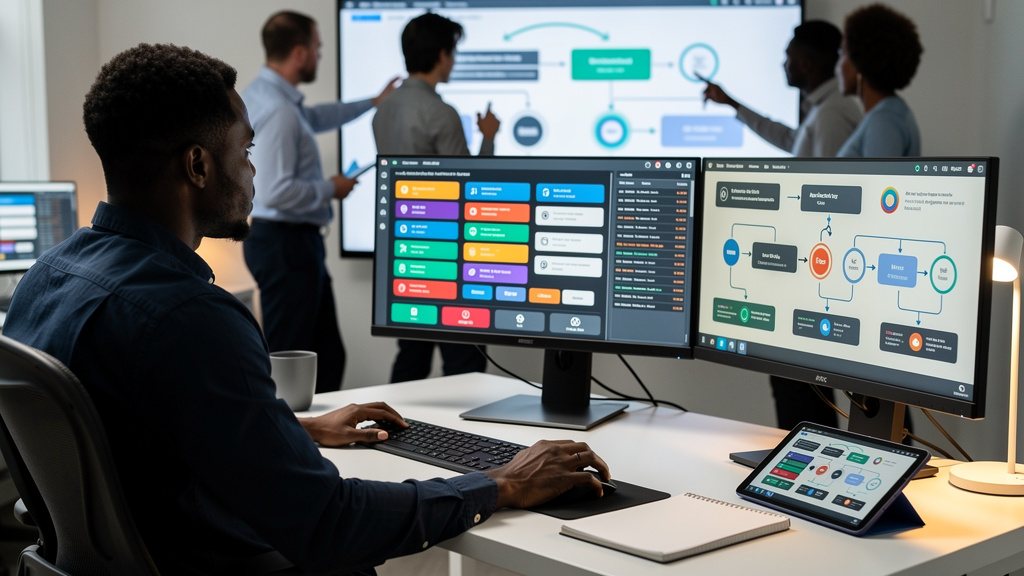 Featured image for NixOS as the reproducibility backbone for sovereign desktop projects. Style: topic-grounded-v5-people-first-logo-safe_featured_ai_agent_workflow.