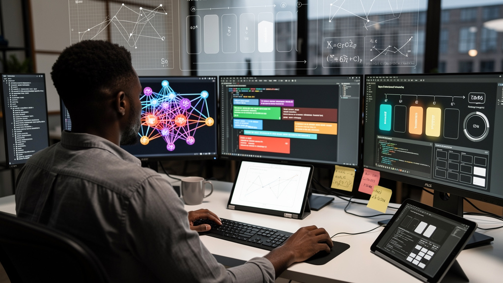Featured image for The math problem behind AI generated code and weak review pipelines. Style: topic-grounded-v5-people-first-logo-safe_featured_general_article_workflow.